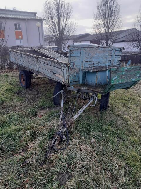 Fuhrmann Kipper 5 t Nutzlast, Ladefläche außen 420 x 192, Bj. 71