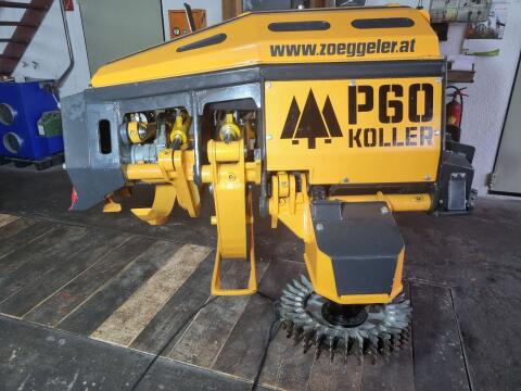 Koller P60 Starkholzaggregat, Harvester, Prozessor Koller P60