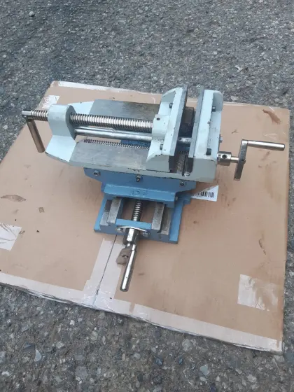 Kreuztisch-Maschinenschraubstock Bernardo 150 mm