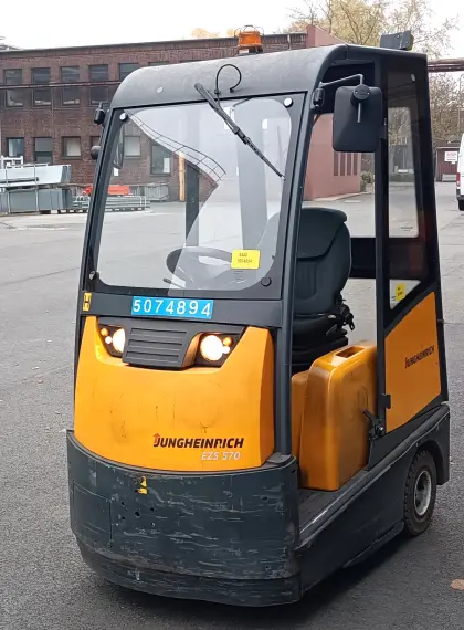 Jungheinrich Schlepper Traktor EZS 570, Bj. 2014, Kabine, brutto