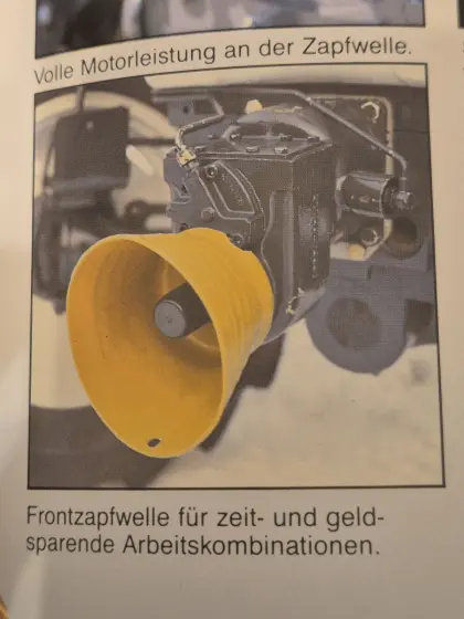 Steyr Frontzapfwelle Steyr 8080/8090