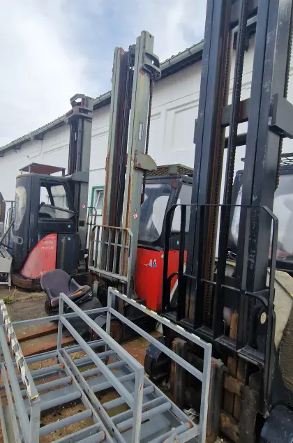 Linde R20 Schubmaststapler