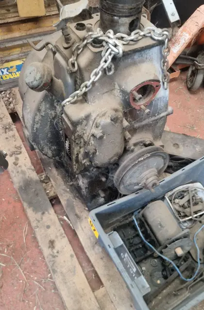 Motorblock Steyr 18a