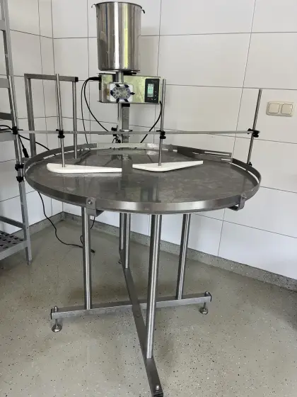 Joghurt-Abfüllanlage, Abfüllmaschine Filloggi