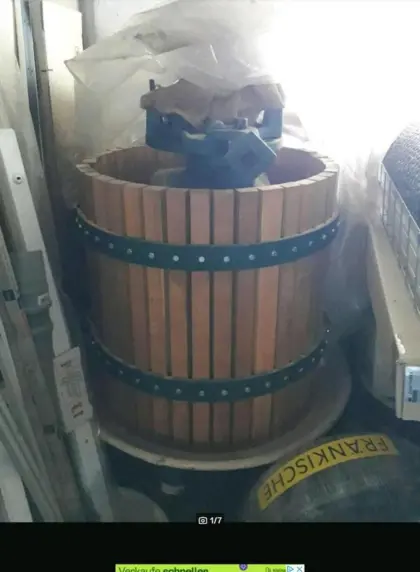 Weinkelter, Weinpresse, Obstkelter, Obstpresse, Presse, Kelter