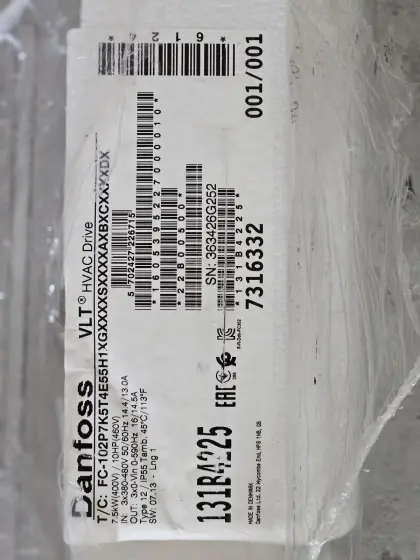Danfoss 7,5 kW Frequenzumrichter, neu, OVP