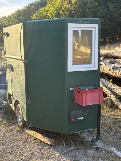 Mobiler Hühnerstall