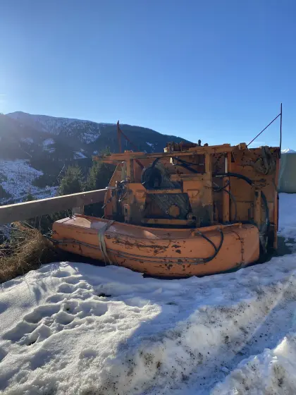 Schmidt Schneefräse für Unimog VF3