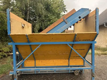 Kartoffel-Zwiebel-Bunker mit Steigband
