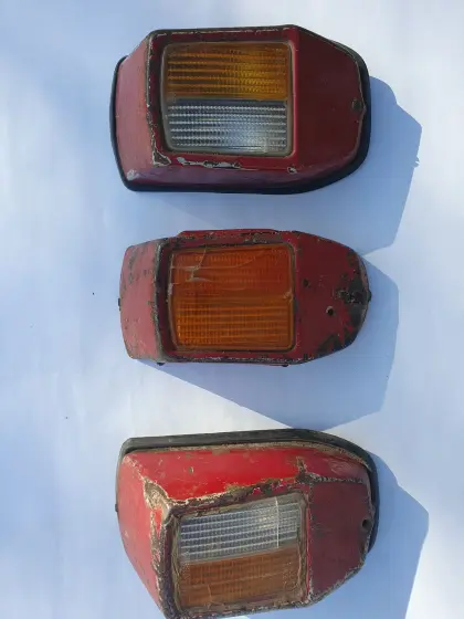 Steyr Blinker, Begrenzungsleuchten, 3 Stk., Konvolut 80, 84, 15