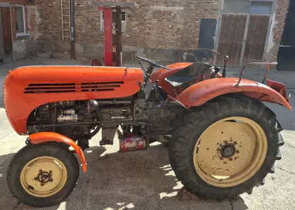 Steyr 188 (28er), orig. Steyr Phantom Mähwerk, Motorschaden, Typ 188