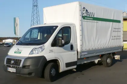 Fiat Ducato 35 Plane, Hebebühne, Klima