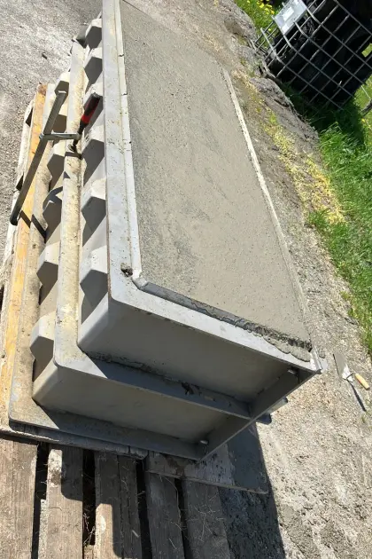 Betonblock-Schalung