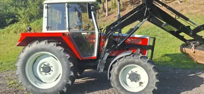Steyr 8080 mit Hauer Frontlader