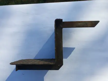 Steyr Trittstufe, Trittbrett, Einstieg, Riffelblech, original