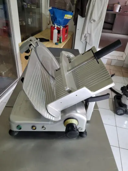 Gastro Aufschnittmaschine, Schneidemaschine XXL
