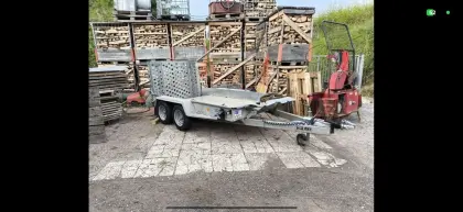 Ifor Williams Humer Baumaschinenanhänger 366 x 184 3.500 kg