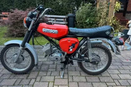 Simson S51 mit Papieren, 12 V
