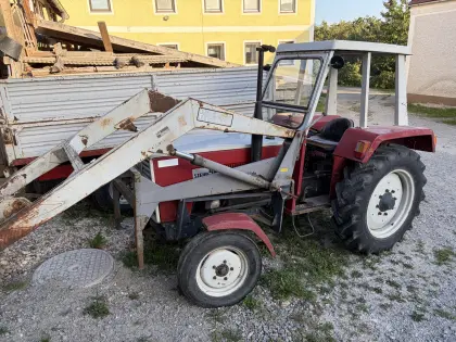 Steyr 540 mit Frontlader – einsatzfähig und zuverlässig