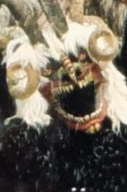 Perchten-/Krampusmasken