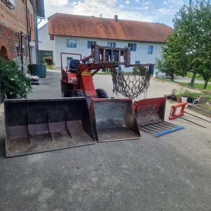 Weidemann Hoftrac 916 D/M, 28 PS, Bj. 1993, viel Zubehör