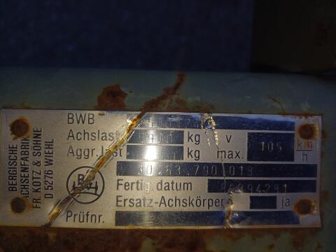 Sehr starke Achsen zu verkaufen