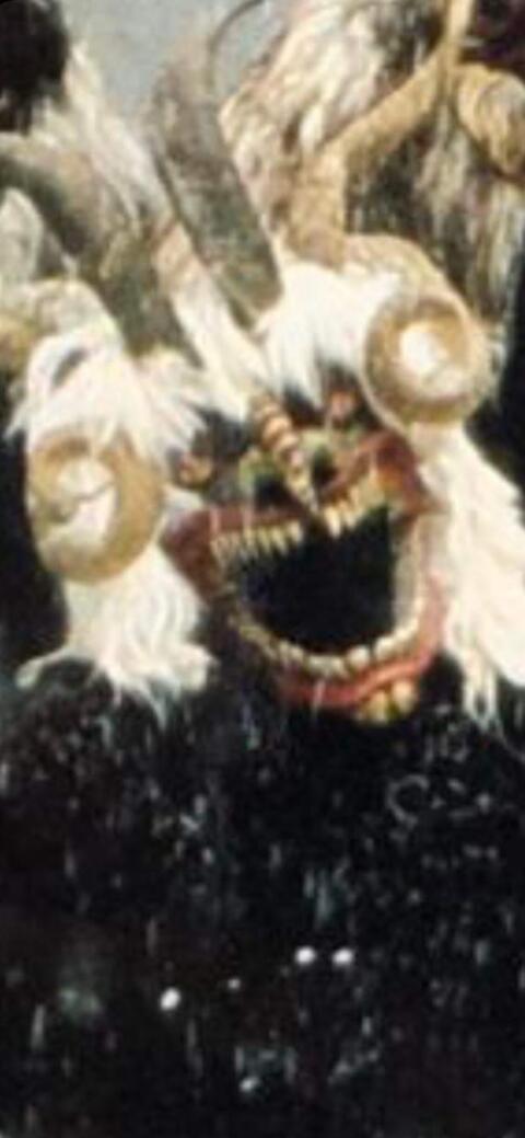 Perchten-/Krampusmasken