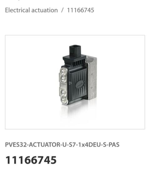 Danfoss el. Aktivierung 11.166.745 PVES-U neu