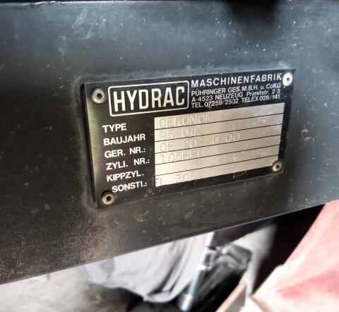 Hydrac Frontlader Ökonom