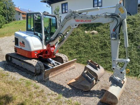 Minibagger Takeuchi TB350R V4 mit Vollausstattung