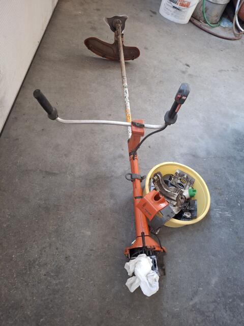 Husqvarna 353 Motorsense, Freischneider, defekt