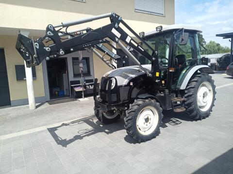 YTO MF 504C mit Kabine und Frontlader, Hofschlepper, Hoflader