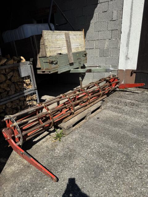 Kuhn Rohrpacker-Walze 390 mm Dm., 300 cm