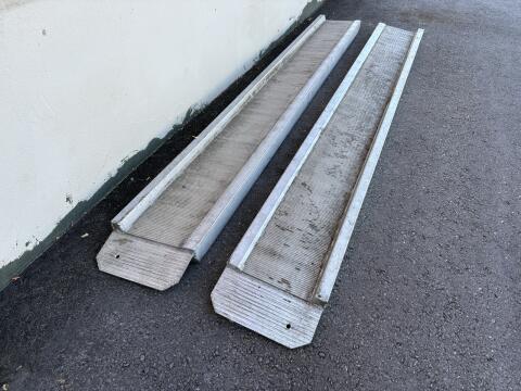 Alu-Auffahrrampen