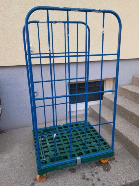 Transportwagen Brennholz, Holz, Anzündholz, Schachtel, Lager