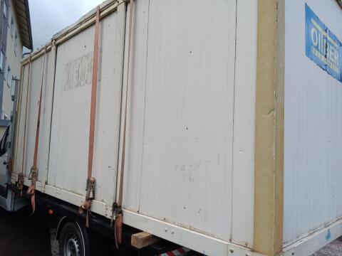 Container 5 m x 2 m, idealer Hühnerstall, isoliert!