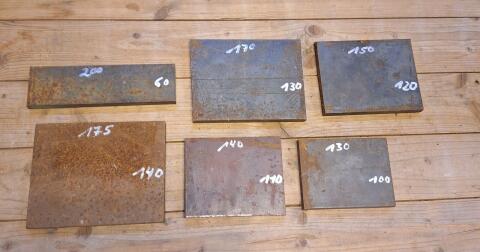 15 mm starke Flacheisen