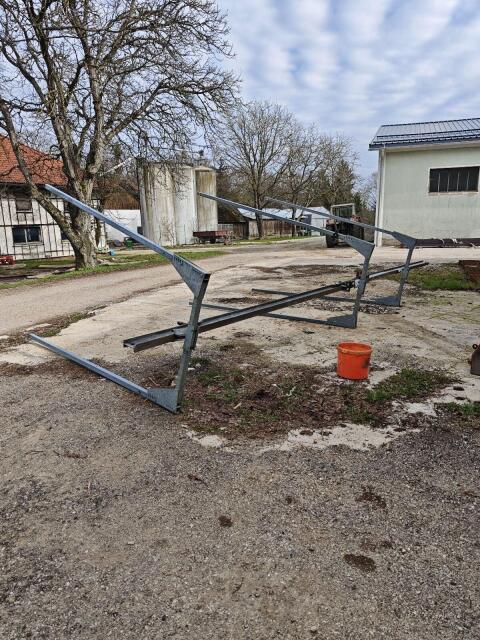 Gestell für Silofräsenumbau