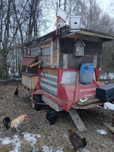 Mobiler Hühnerstall