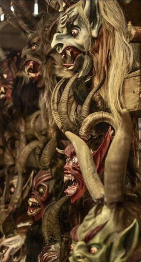 Krampusmaske