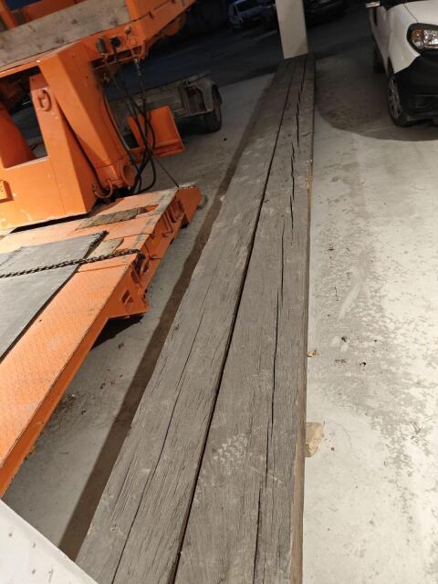 Altholzbalken 2 Stk. 9 x 25 x 32