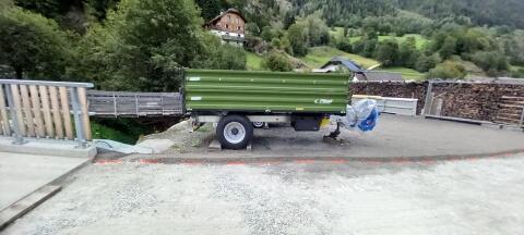 Fliegl EDK 50 mit Druckluftbremse