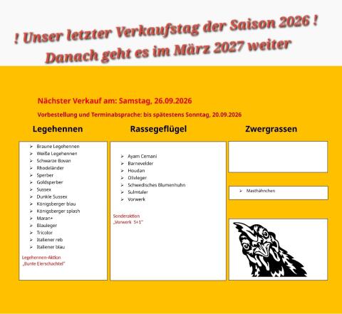 Hühner, Hennen, Legehennen-Aktion, Vorwerk-Aktion, 26.09.