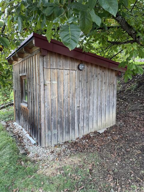 Holzhütte