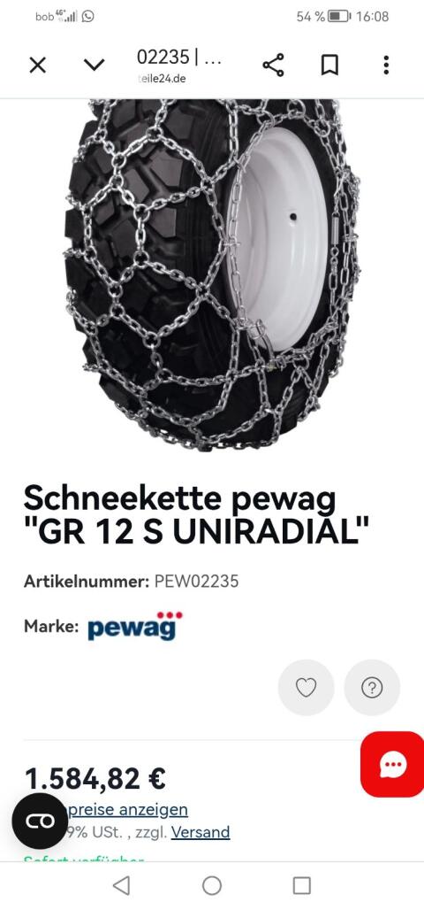 Schneeketten, Netzketten