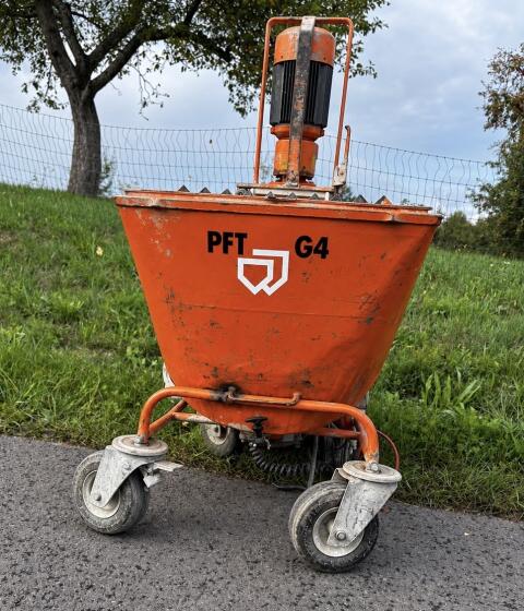 PFT G4 Putzmaschine inkl. Zubehör