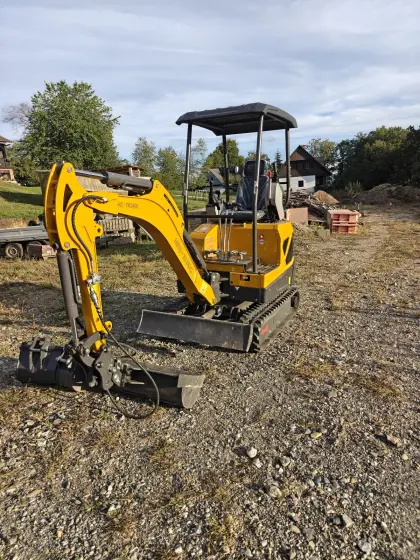 Baggervermietung 1,8 t