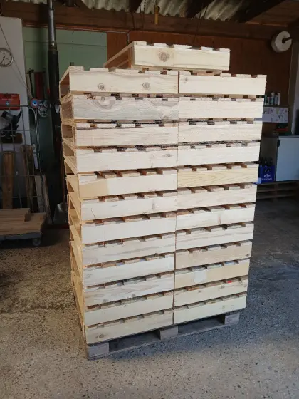 Halbe Paletten