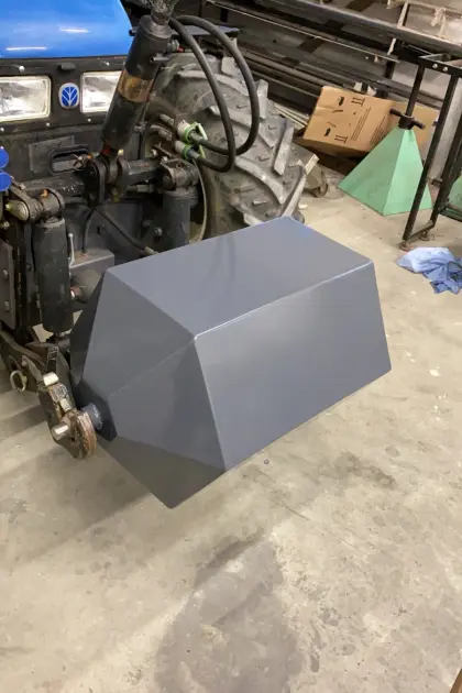 Frontgewicht mit Stahlmantel 380 kg