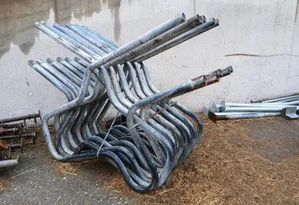 Liegeboxen, Liegeboxenbügel, Kuhstall